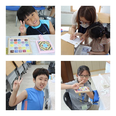 2016 특수교육대상학생 여름방학 계절학교 공예체험 사진