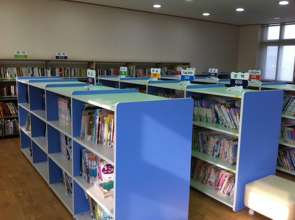 춘천삼육초 도서관 사진